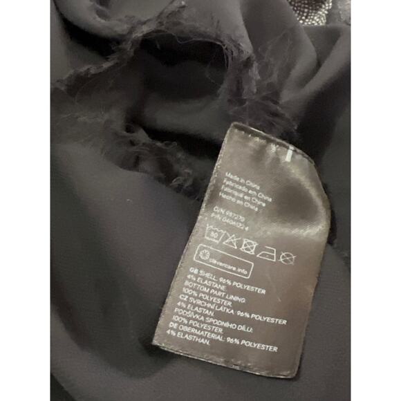 H&M Black HIgh Neck Sleeveless Black Dress size 6 - Picture 7 of 9